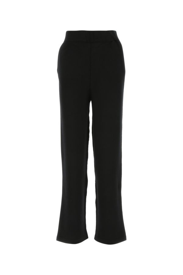 Black cashmere blend pant - 1