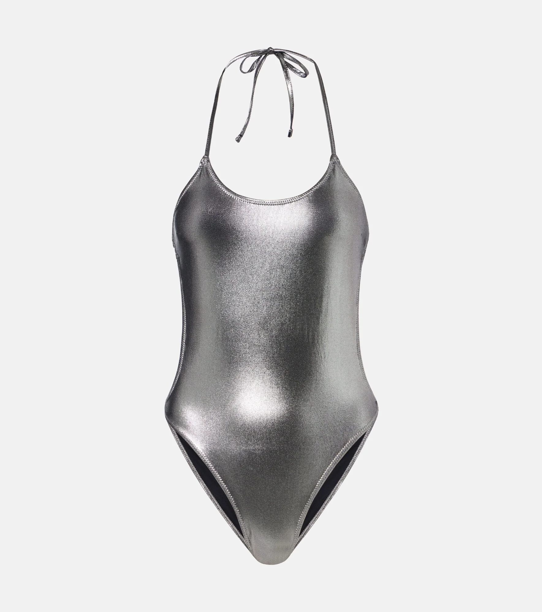 Halterneck swimsuit - 1