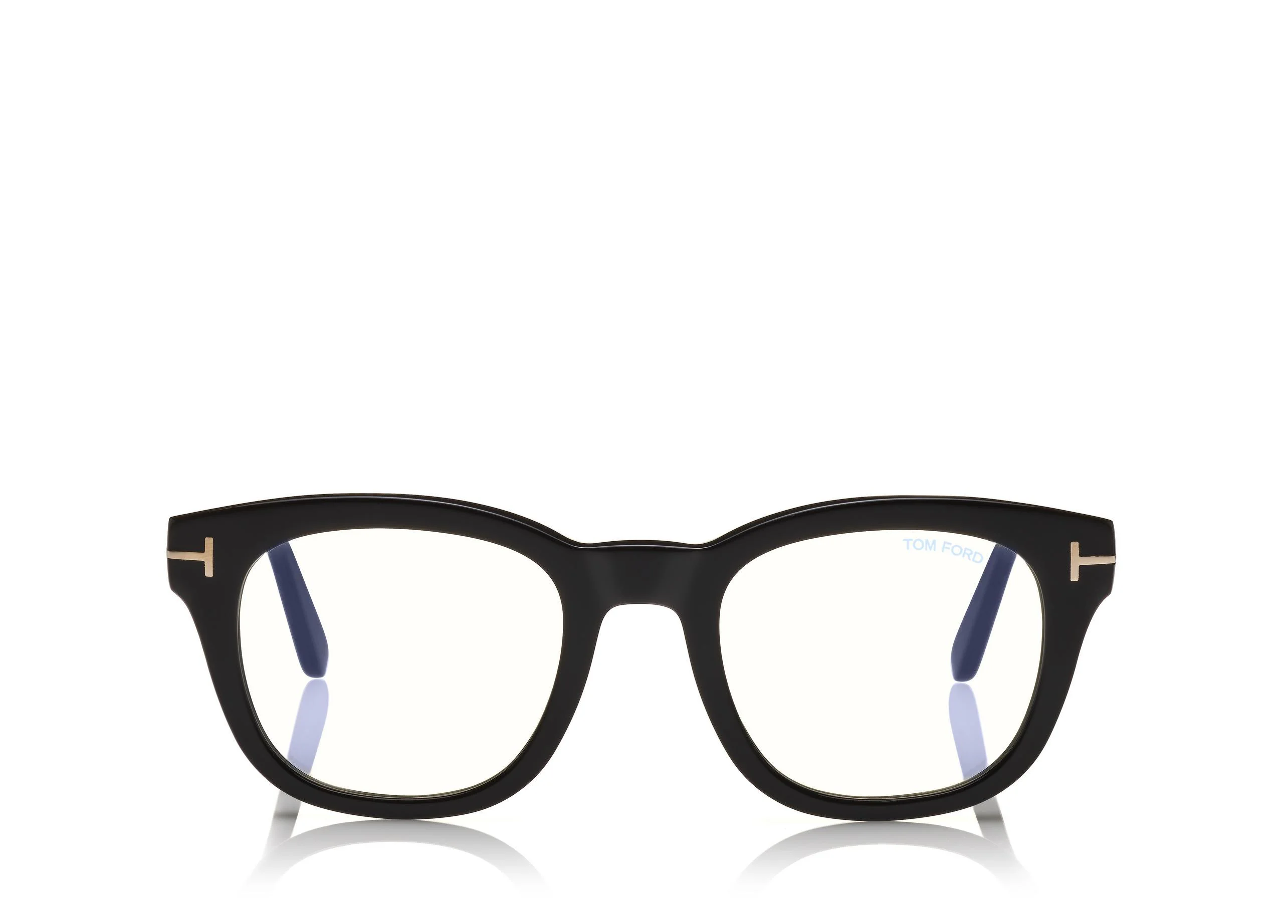 TOM FORD BLUE BLOCK SOFT SQUARE OPTICALS - FT5542B#F001 | REVERSIBLE