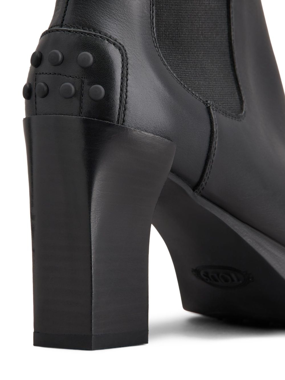 80mm leather Chelsea boots - 5