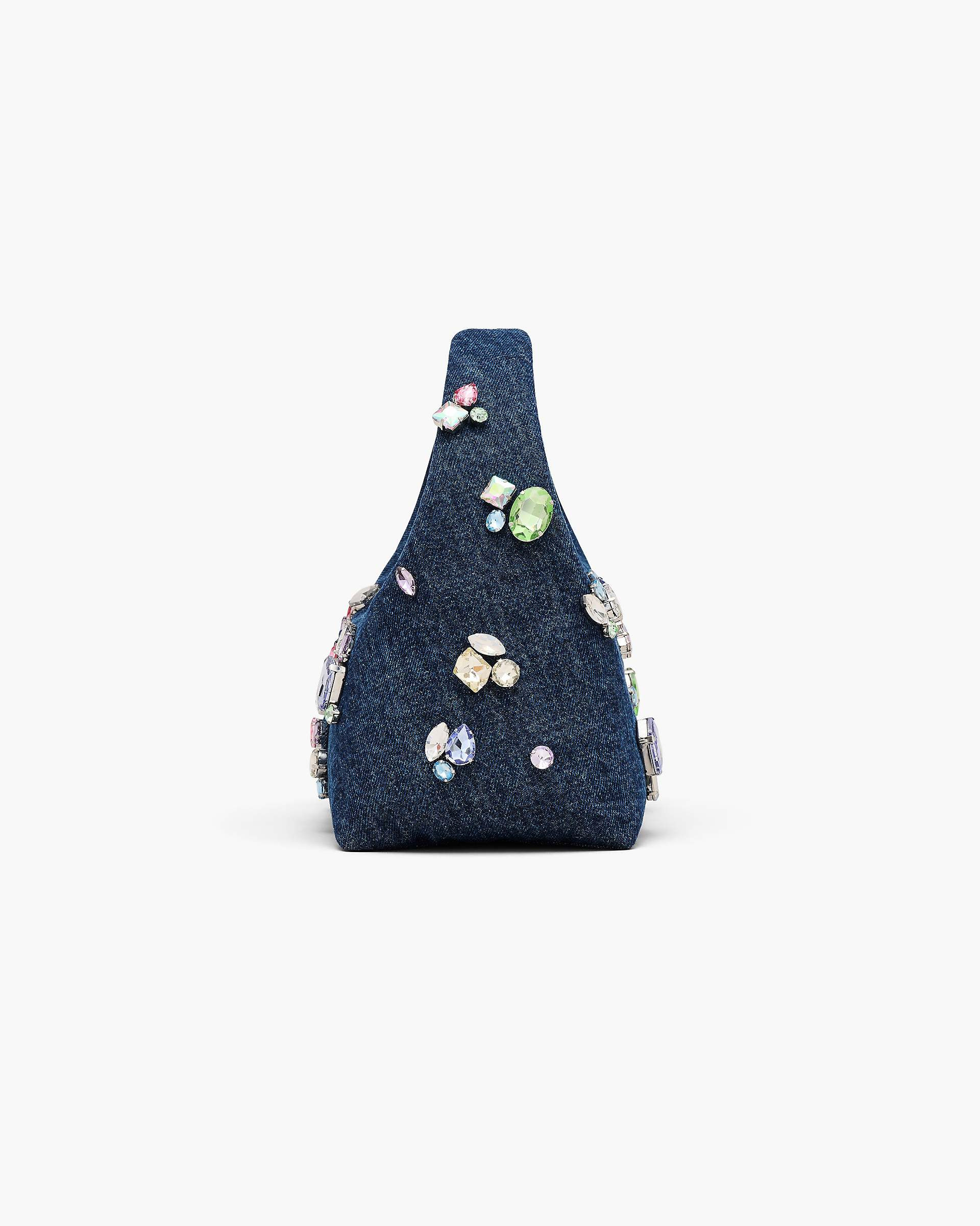 THE GEM DENIM MINI SACK BAG - 5