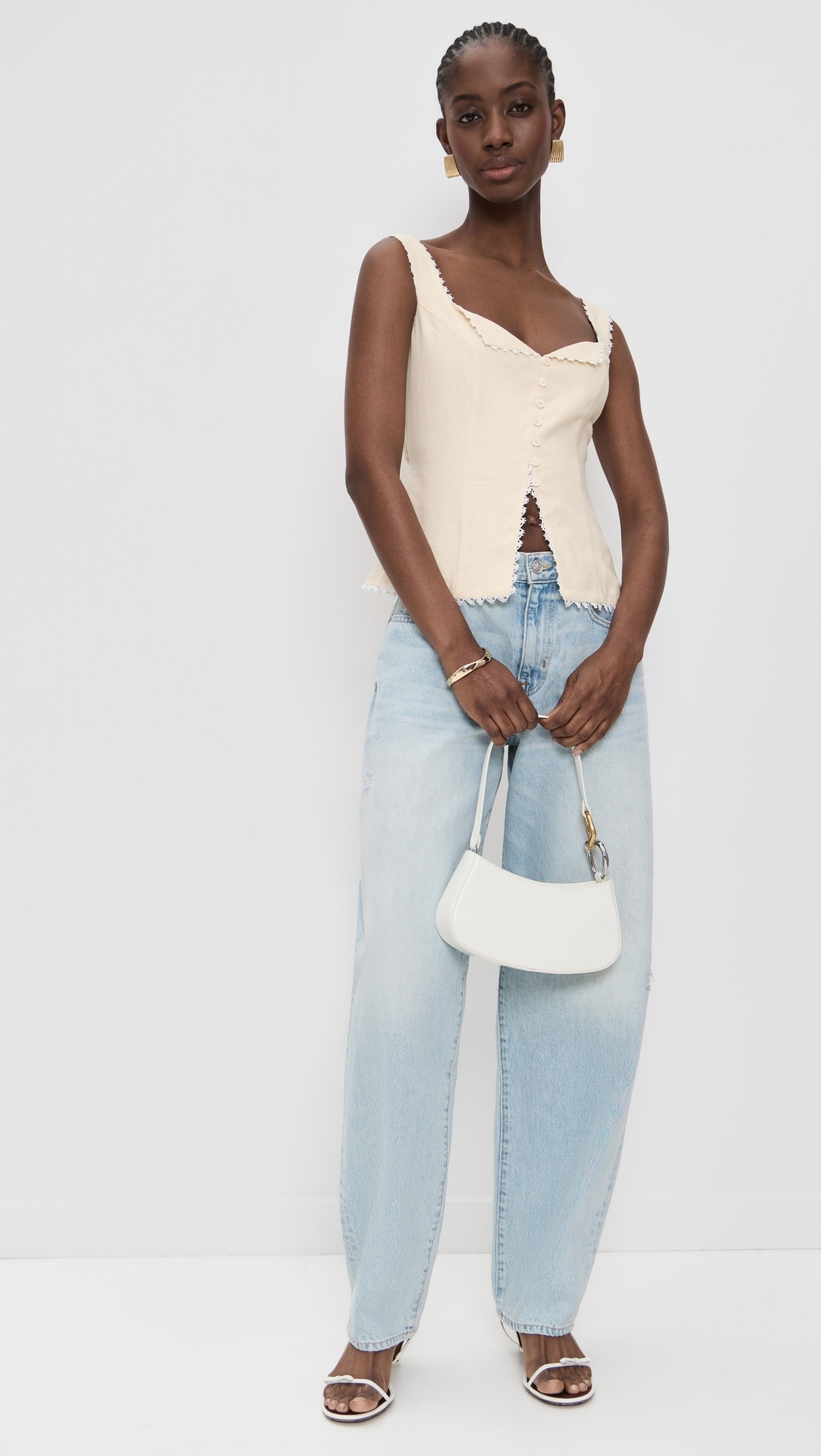 Viola Linen Top - 4