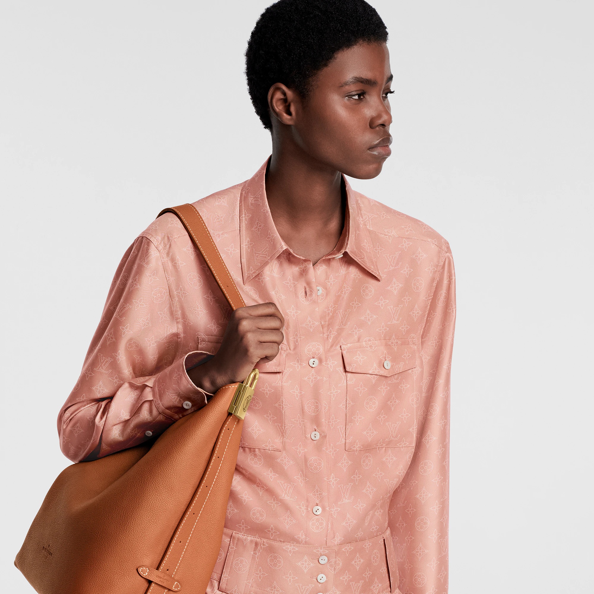 Mahina Monogram Flap Pocket Shirt - 5