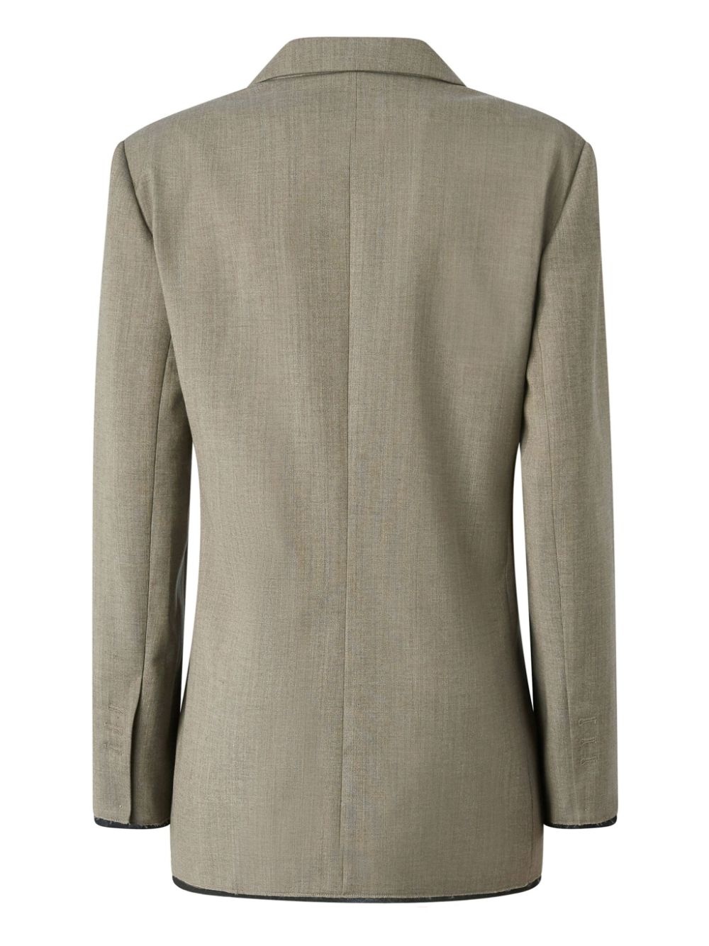 mélange-effect blazer - 2
