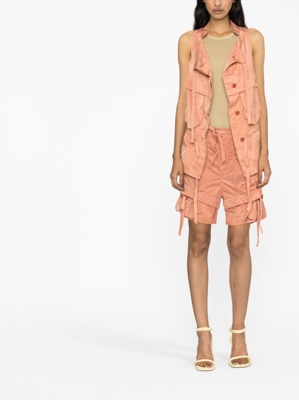 multi-pocket shorts - 2