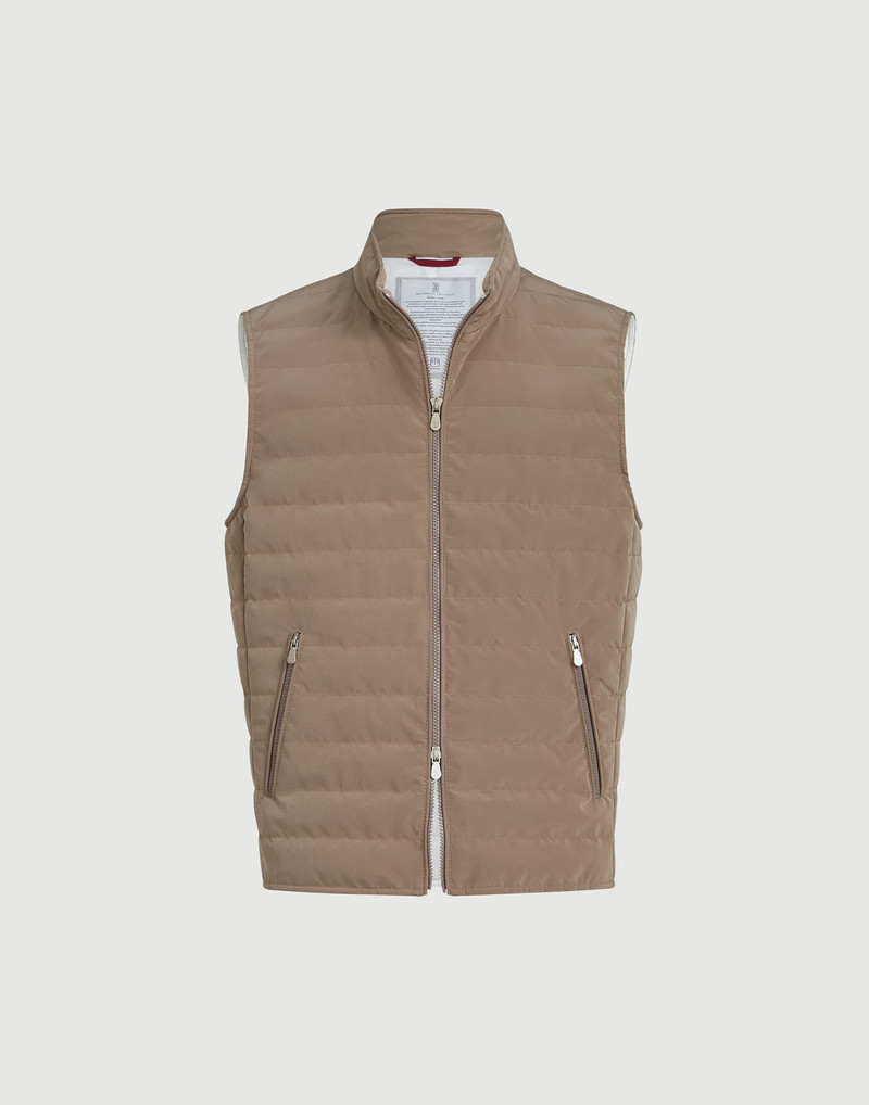 Bonded nylon down vest 1