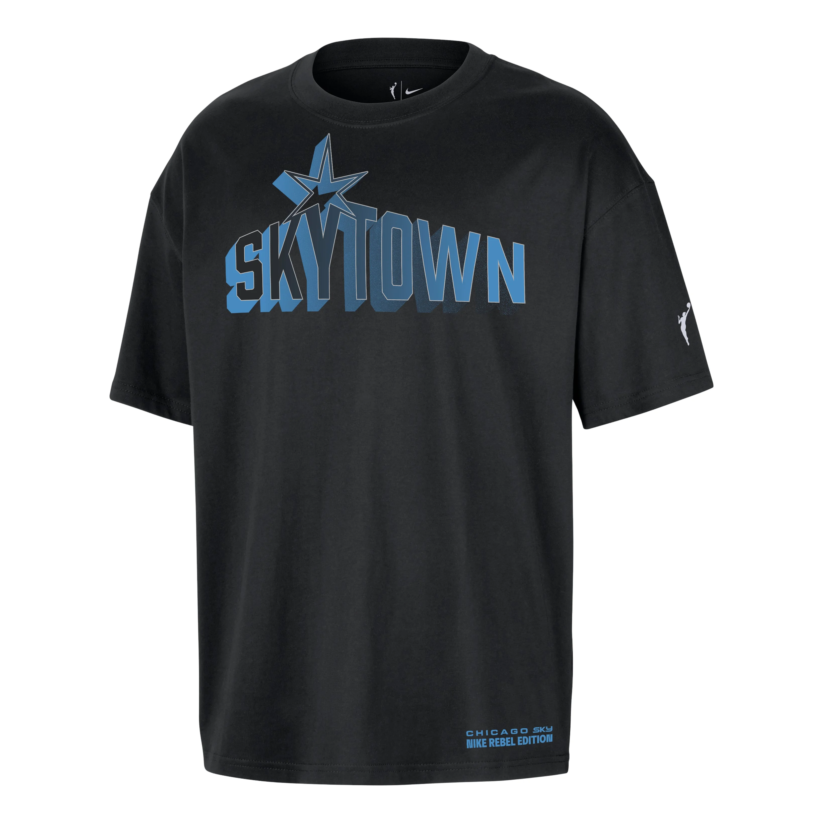 Nike Chicago Sky T-Shirt 'Black' IM1720-010 - 1