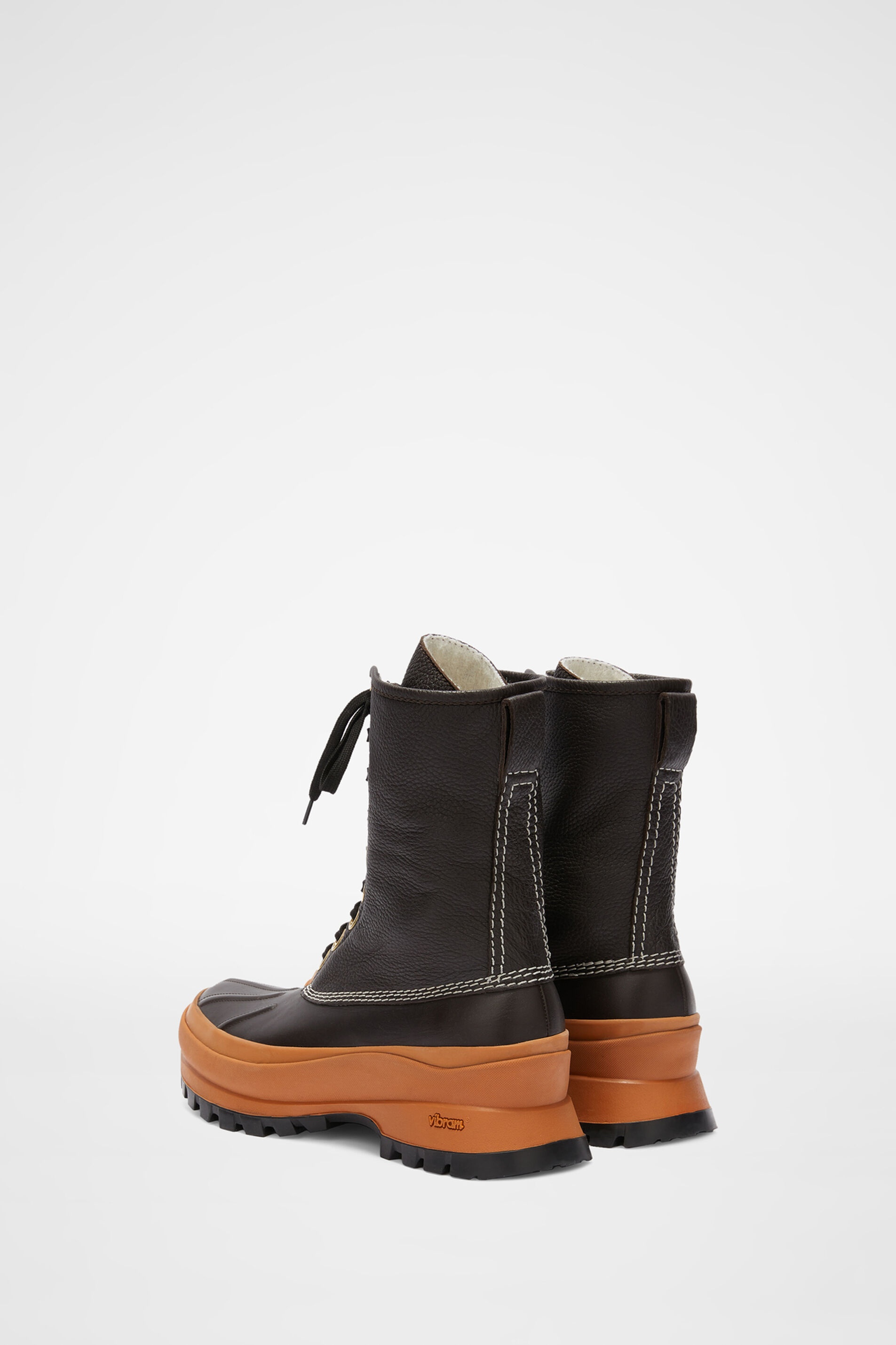 Lace-up Hiking Boots - 4