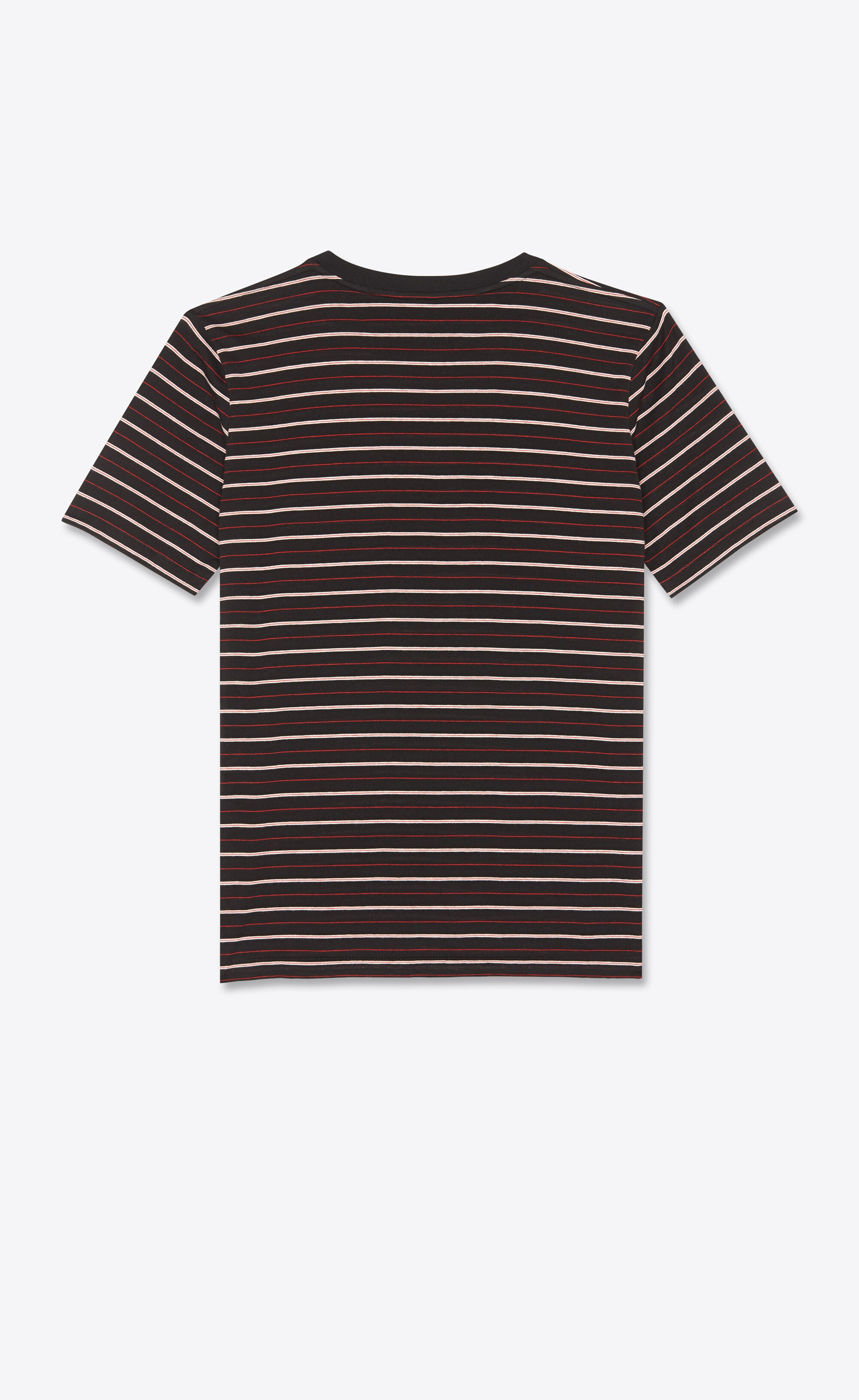striped monogram t-shirt in jersey - 2
