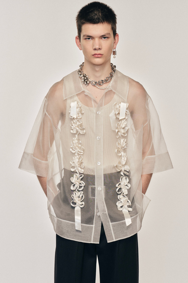 Ribbon Daisy Chain Boxy Shirt 4