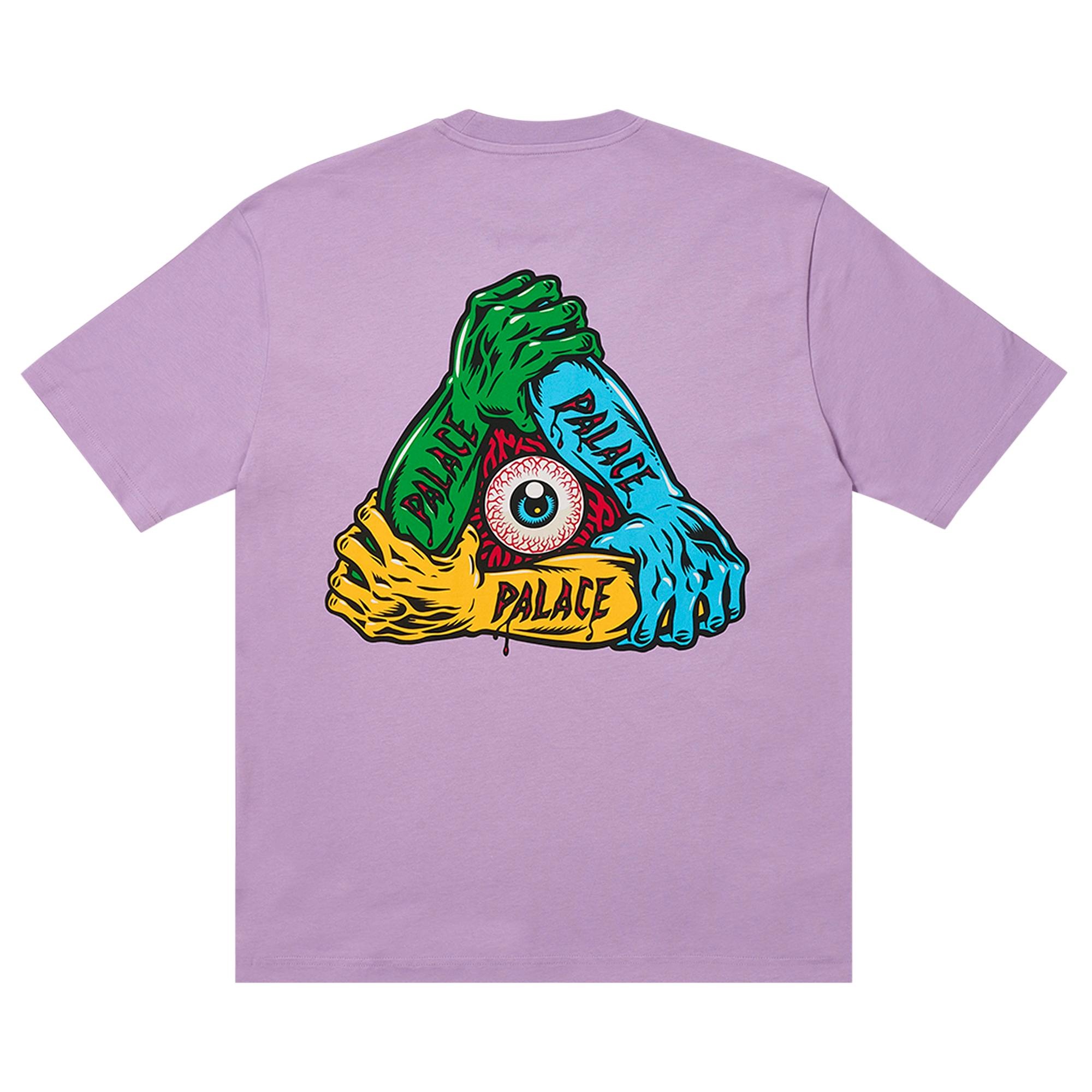 Palace Arms T-Shirt 'Light Purple' - 2