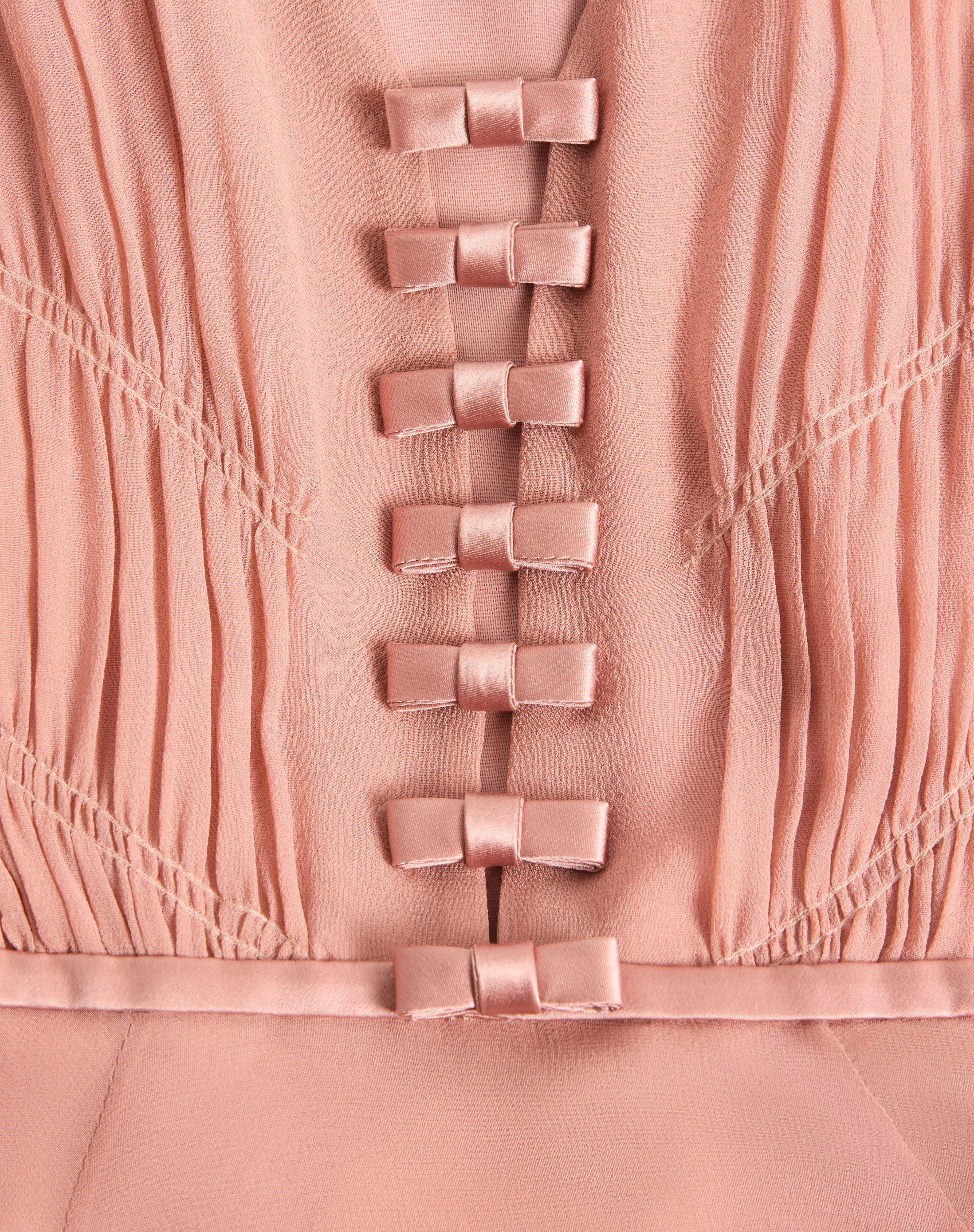 LIGHT GEORGETTE LONG DRESS - 8