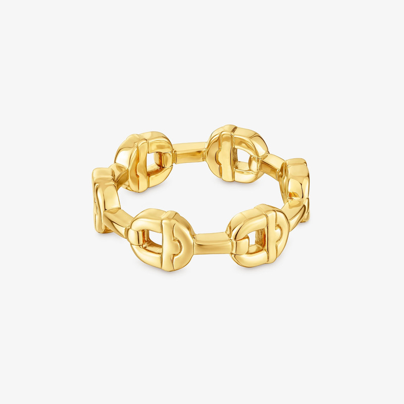 TOUS 18K gold vermeil logo Ring TOUS MANIFESTO outlook