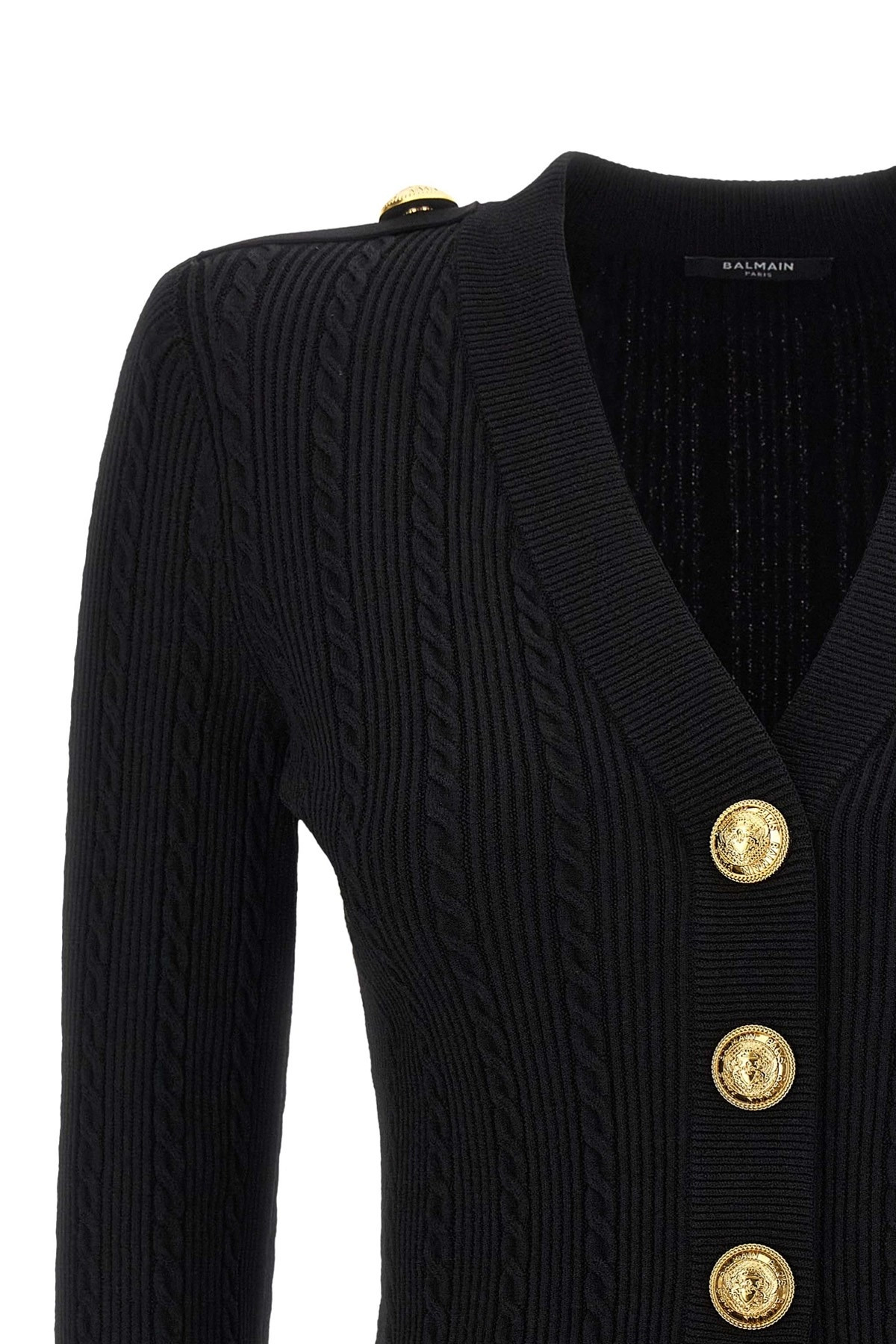 Twisted knit cardigan - 4