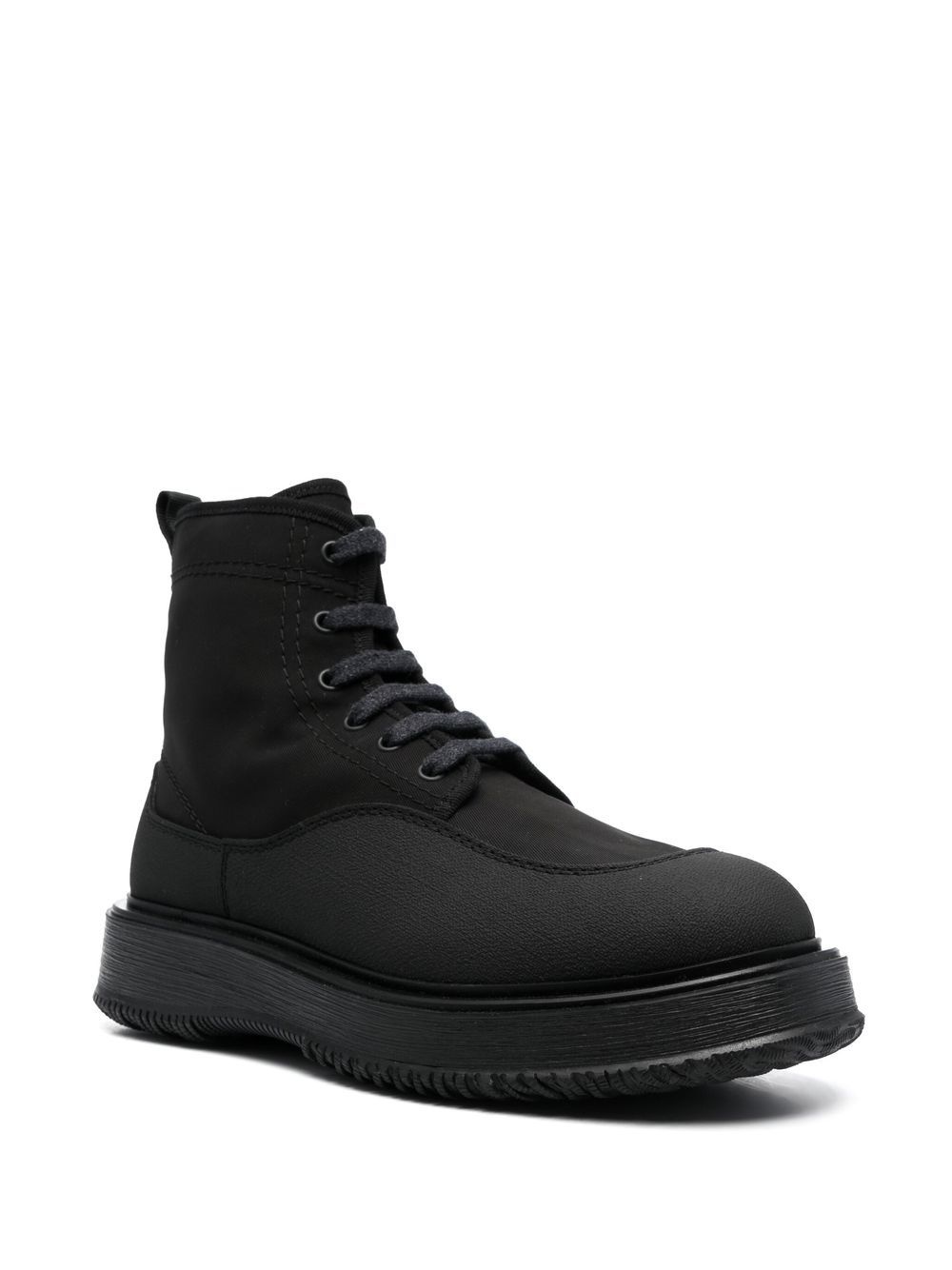 Untraditional lace-up ankle boots - 2
