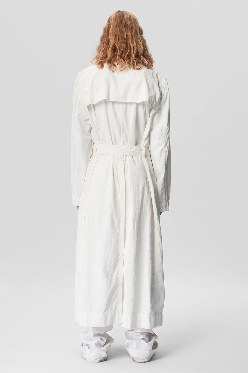 Wouter Long Straight Trench Coat - 3