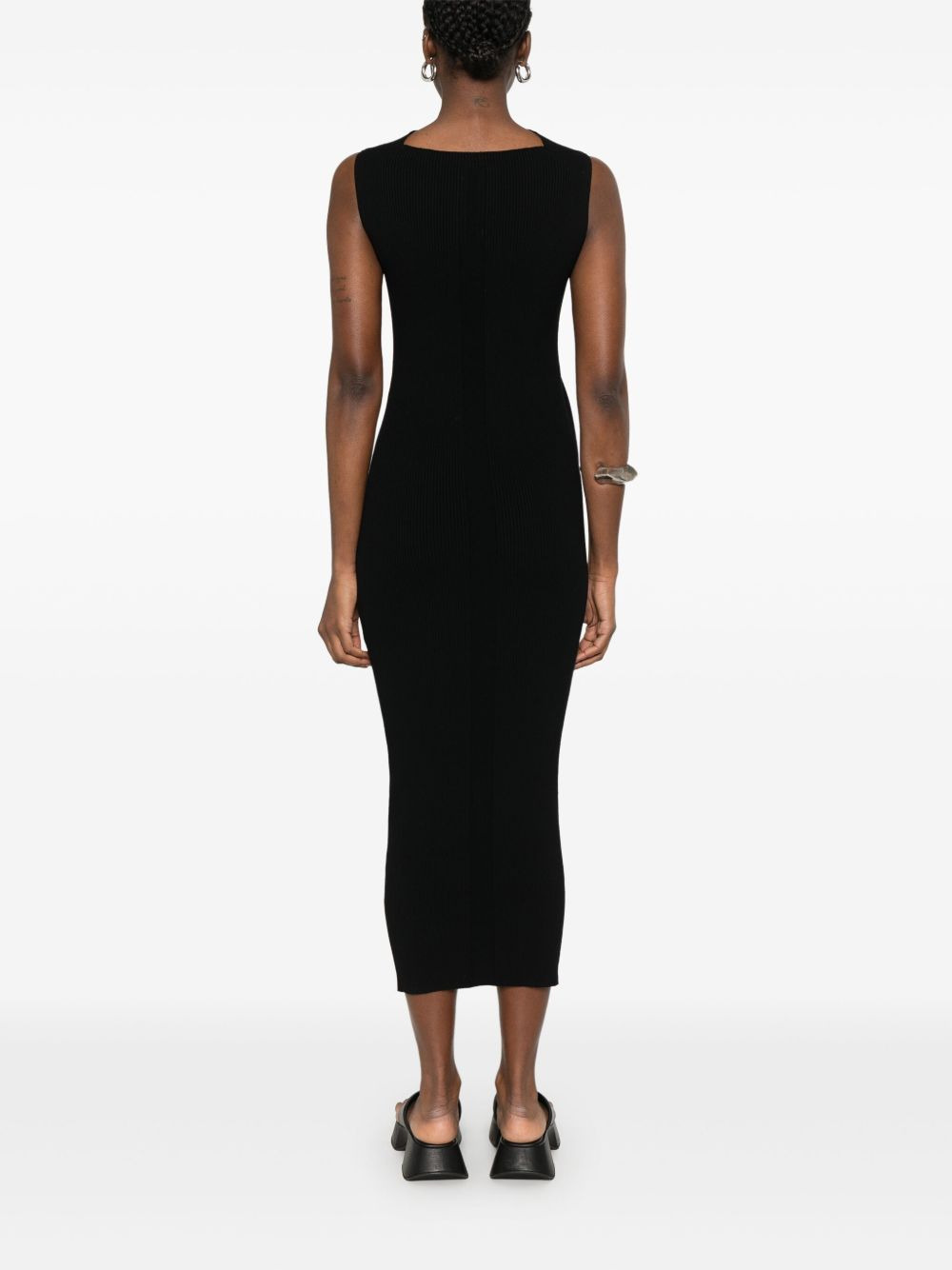 Rick Owens Women Knitted Long Dress - 5