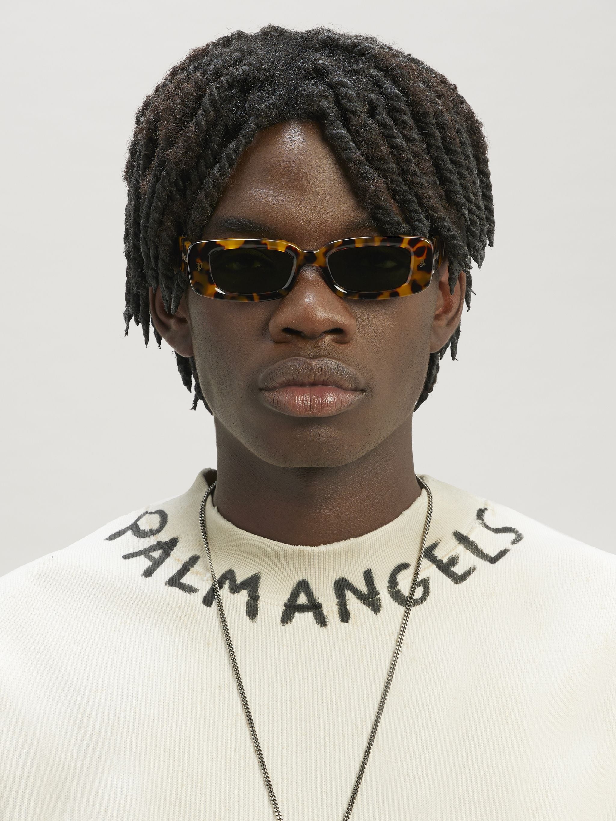 Hinkley Sunglasses in black - Palm Angels® Official