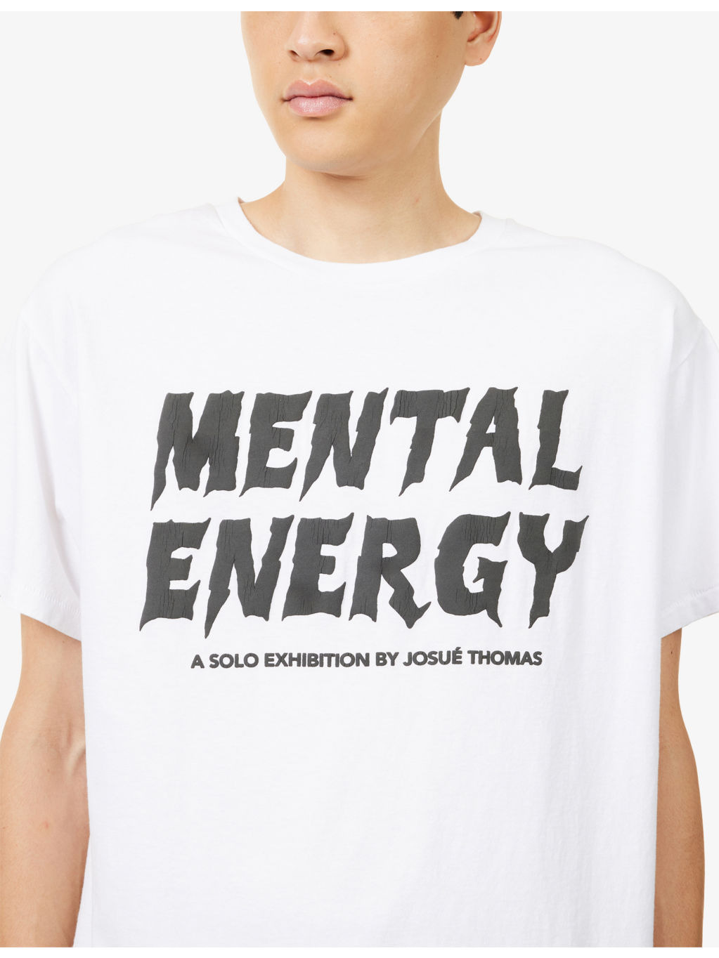 Mental Energy Crewneck Cotton-Jersey T-Shirt - 5