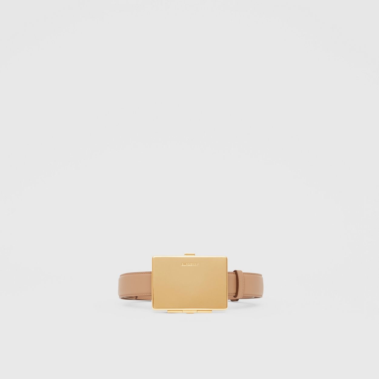 Card Case Detail Leather Belt - 4