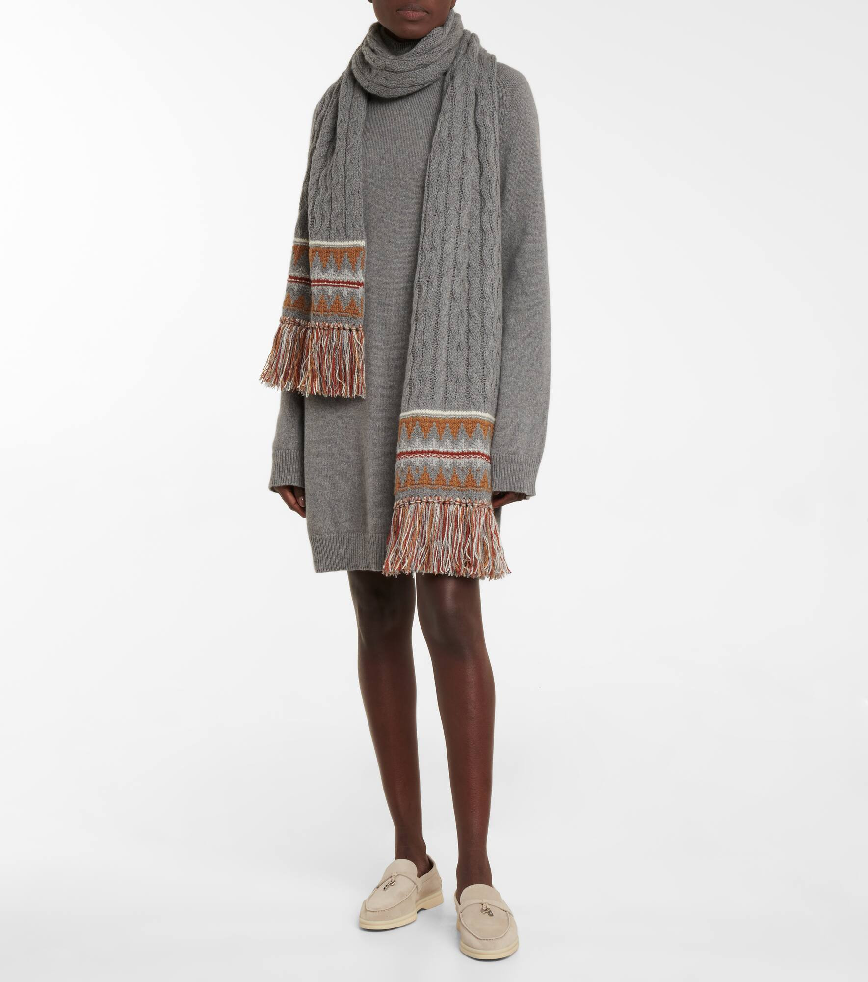 Dunster cashmere minidress - 2