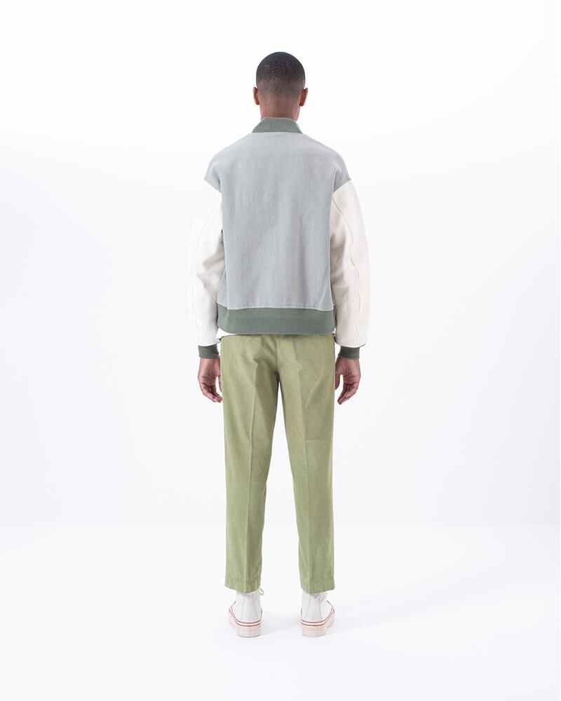 VARSITY JKT (W/L) LT.GREEN - 3