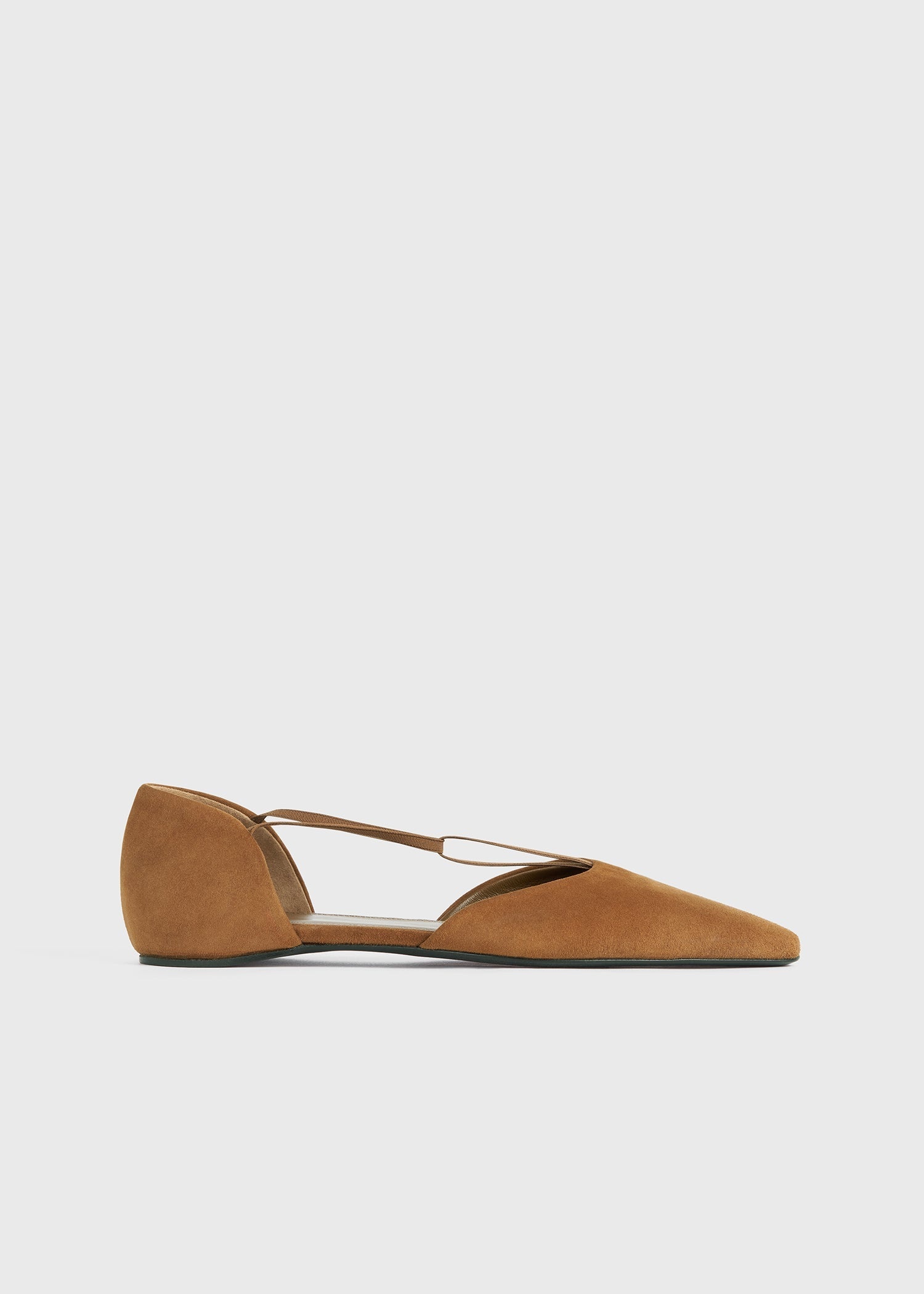 The T-Strap Flat tan - 1