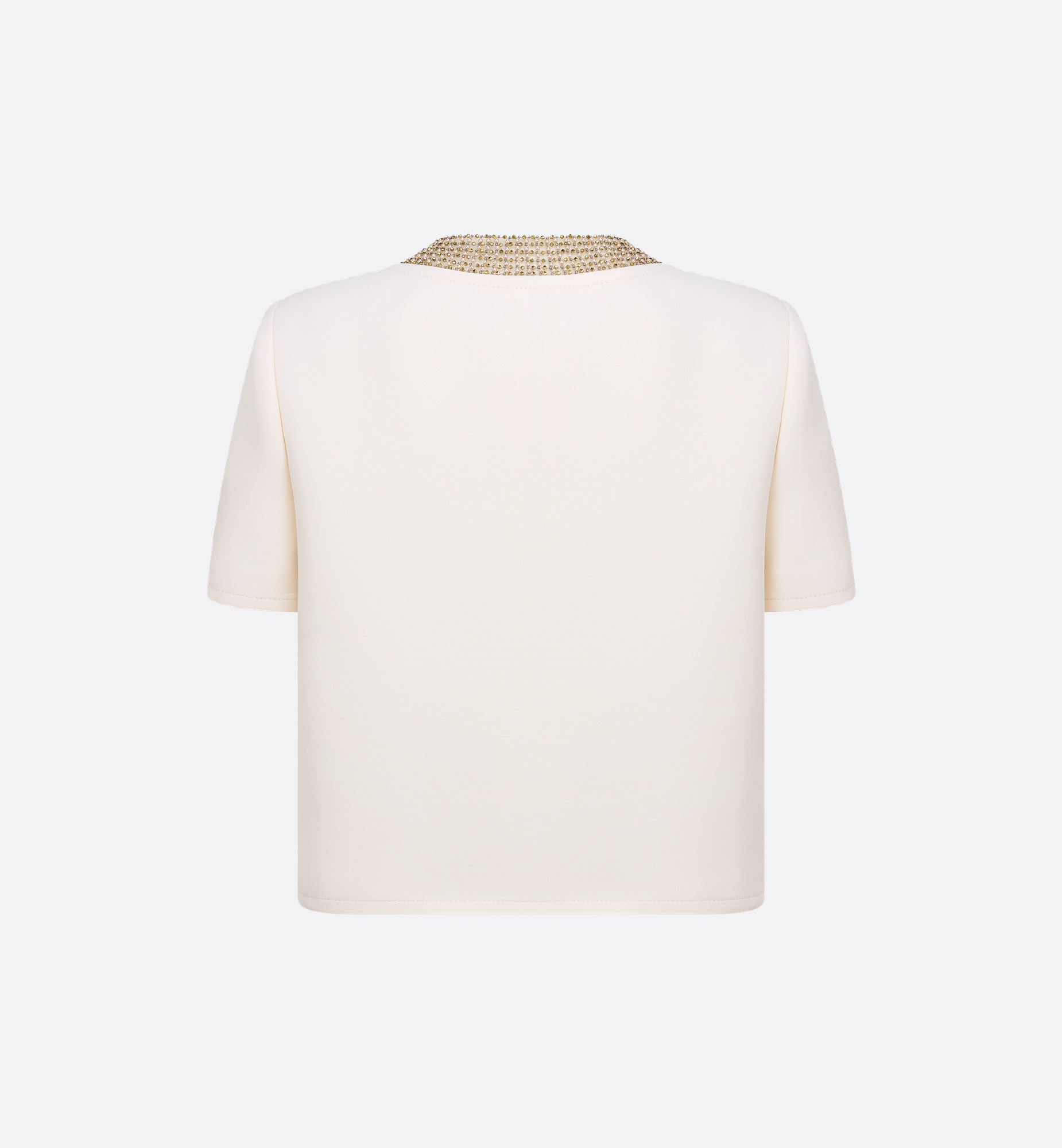 Embroidered Cropped Jacket - 2