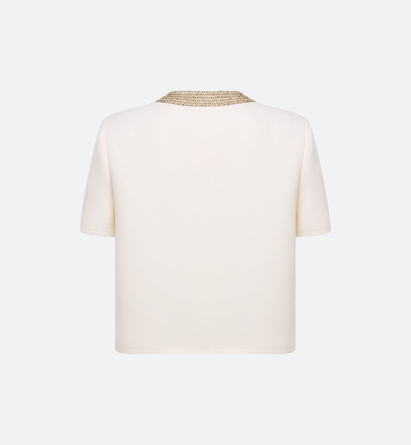 Dior Embroidered Cropped Jacket outlook