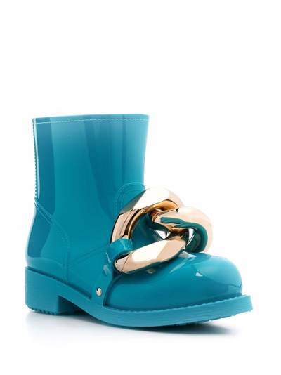 JW Anderson Chain rubber ankle boots outlook