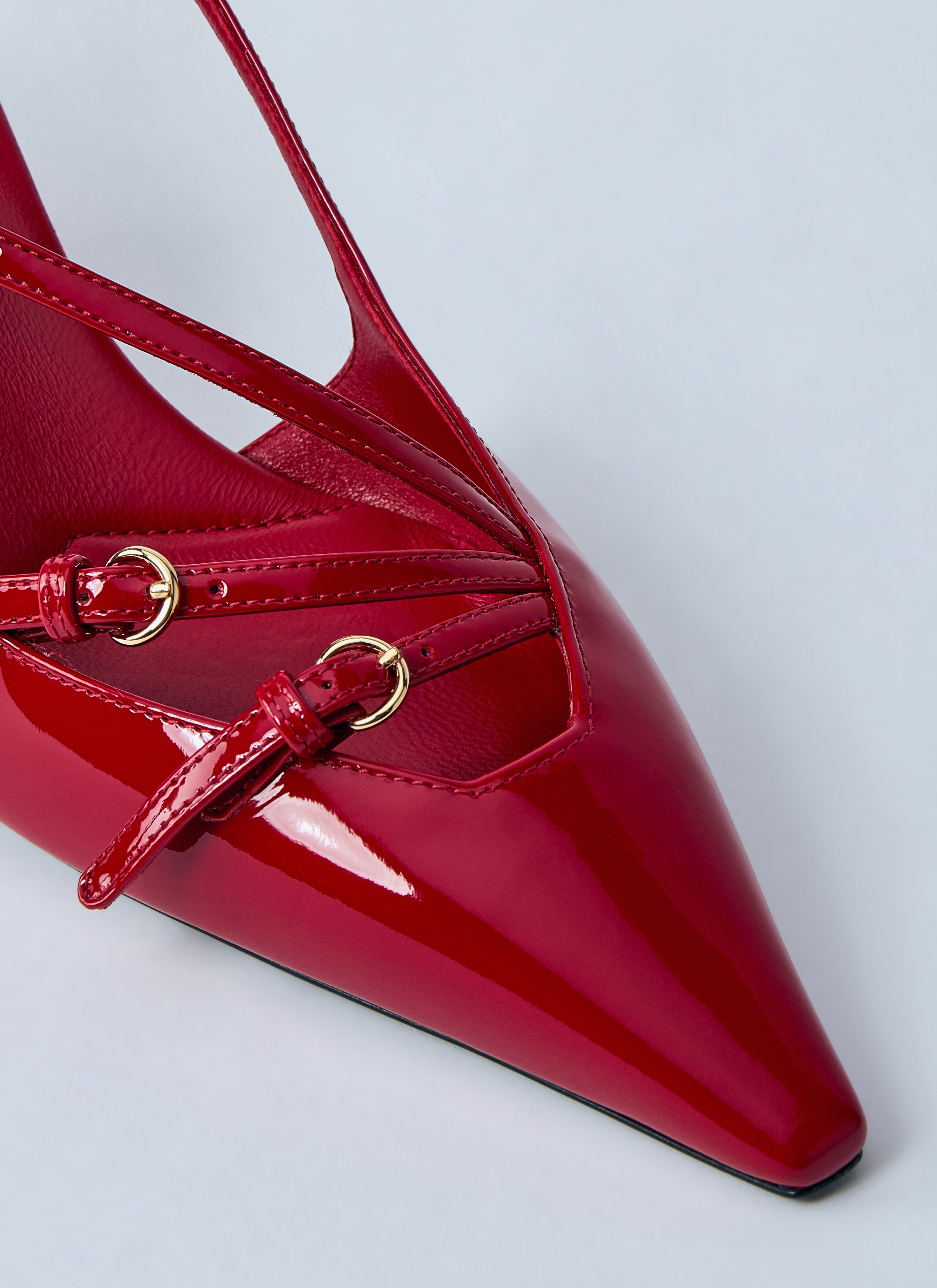 Décolleté Slingback Heels - 3