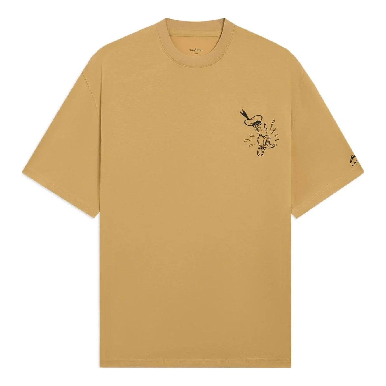 Li-Ning x Disney Graphic T-shirt 'Khaki' AHSS253-5 - 1