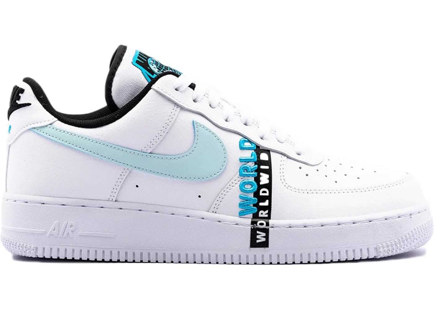 Nike Air Force 1 Low '07 LV8 Worldwide Pack White Blue Fury - 1