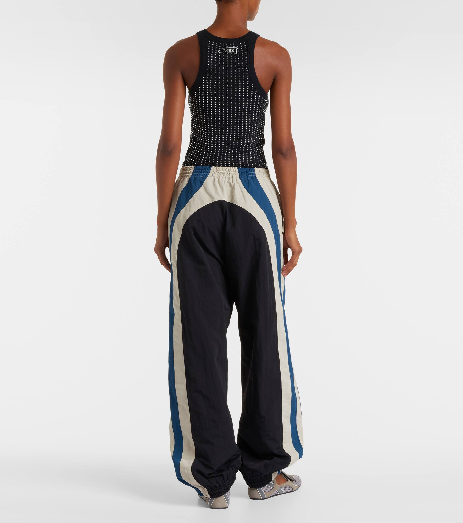 Paneled track pants - 3