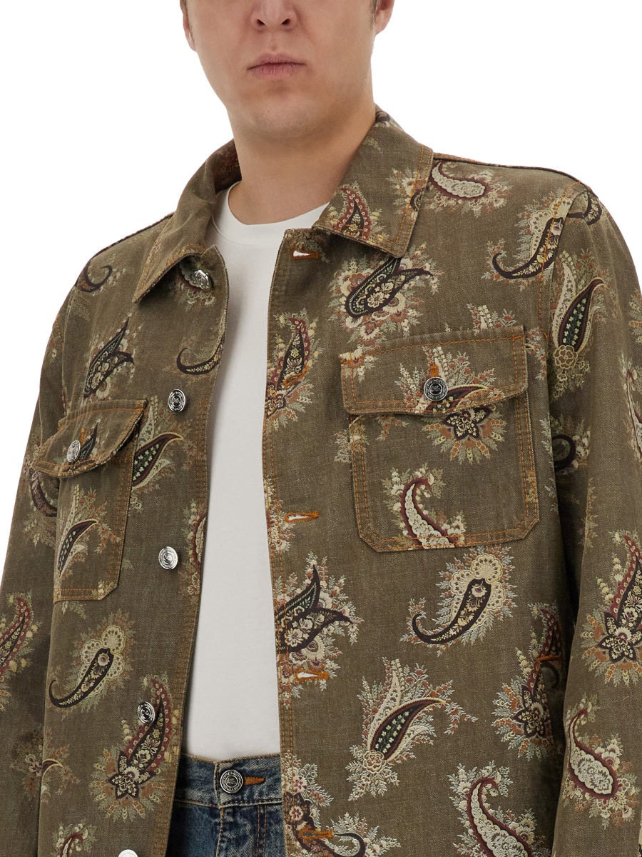 Etro Men Paisley Print Shirt - 4