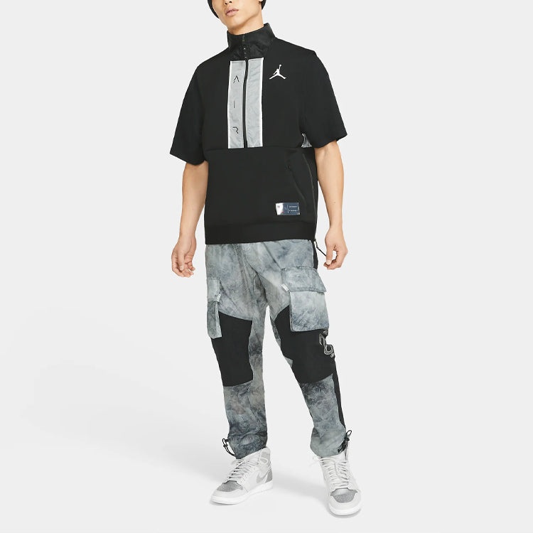 Air Jordan 23 Engineered Reflective Printed Sweatpants 'Black' CU9058-100 - 5