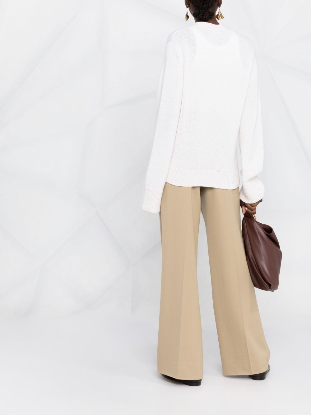 Danni V-neck knitted cardigan - 6