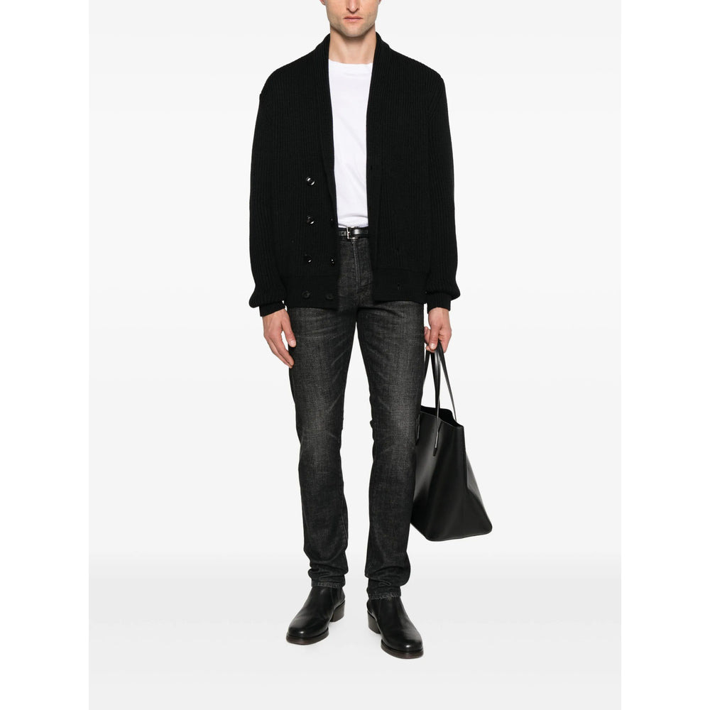 Tom Ford Black Denim - Tapered Jeans Men - 3