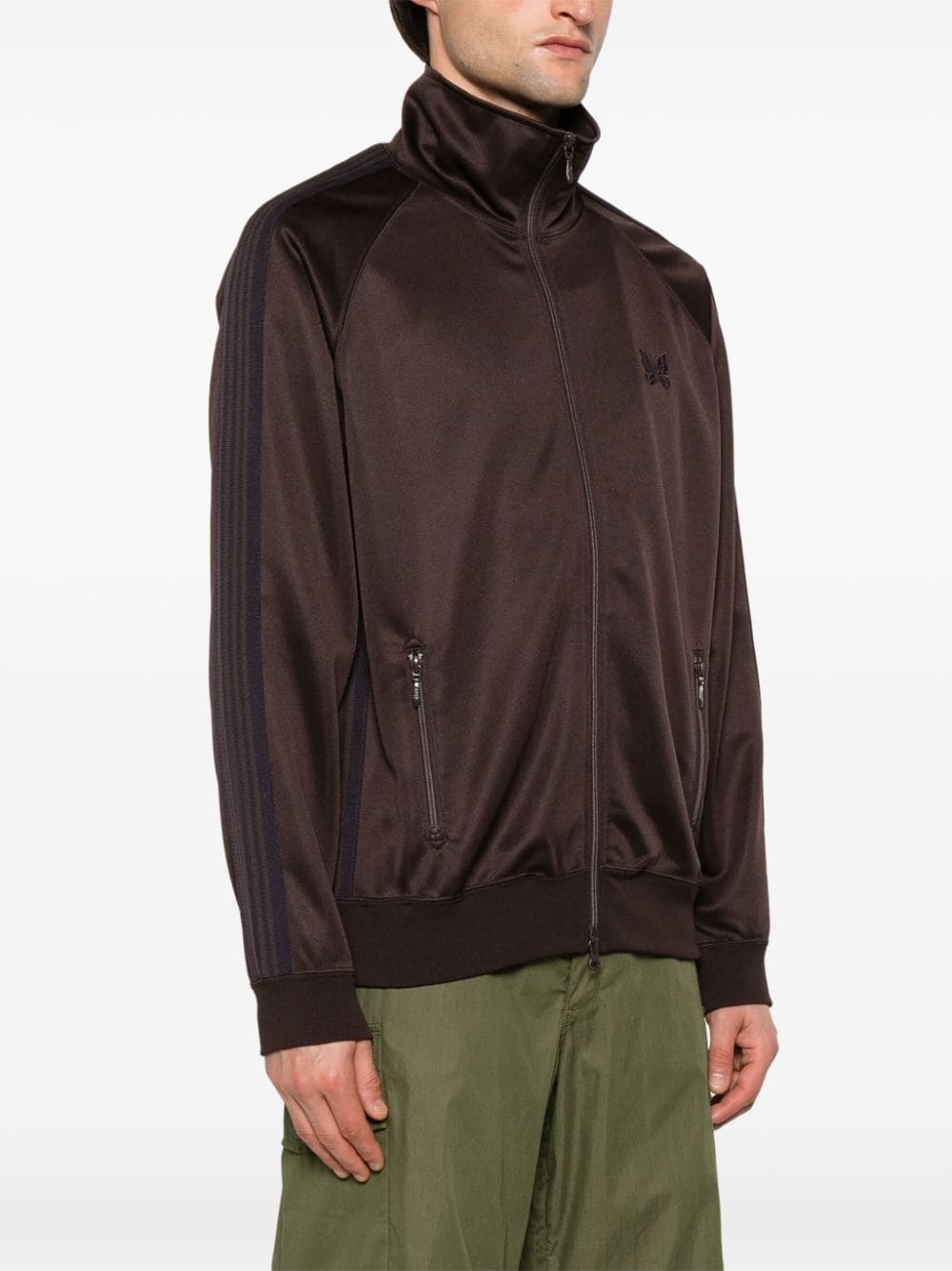 zip-up sweatshirt - 3
