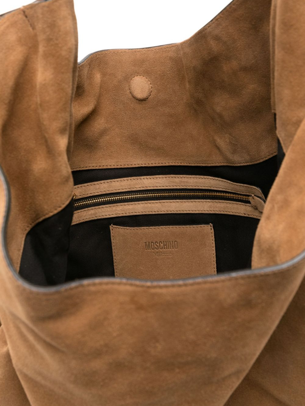 medium Handle Me suede shoulder bag - 5