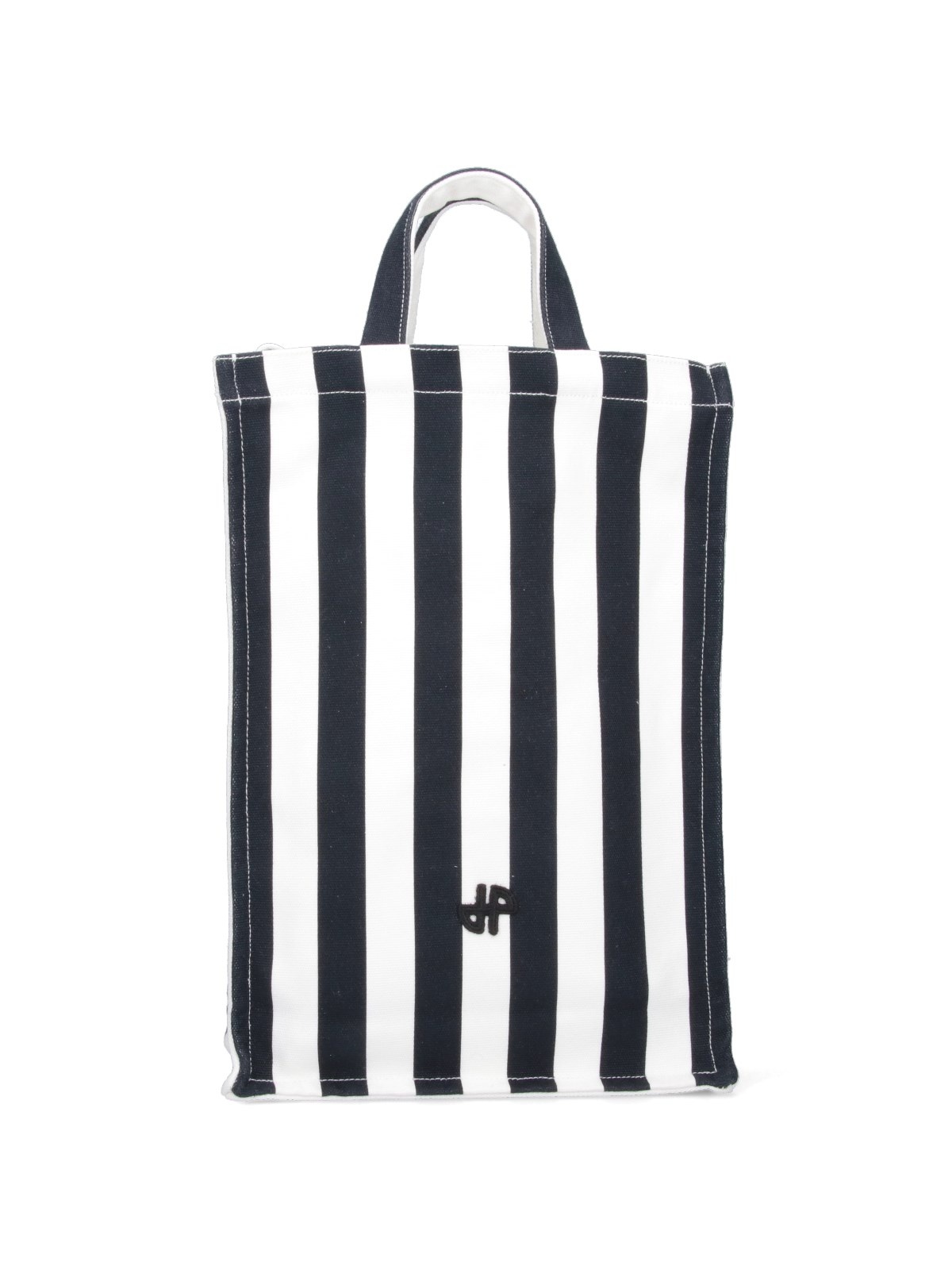 PATOU STRIPED TOTE BAG | sugar | REVERSIBLE