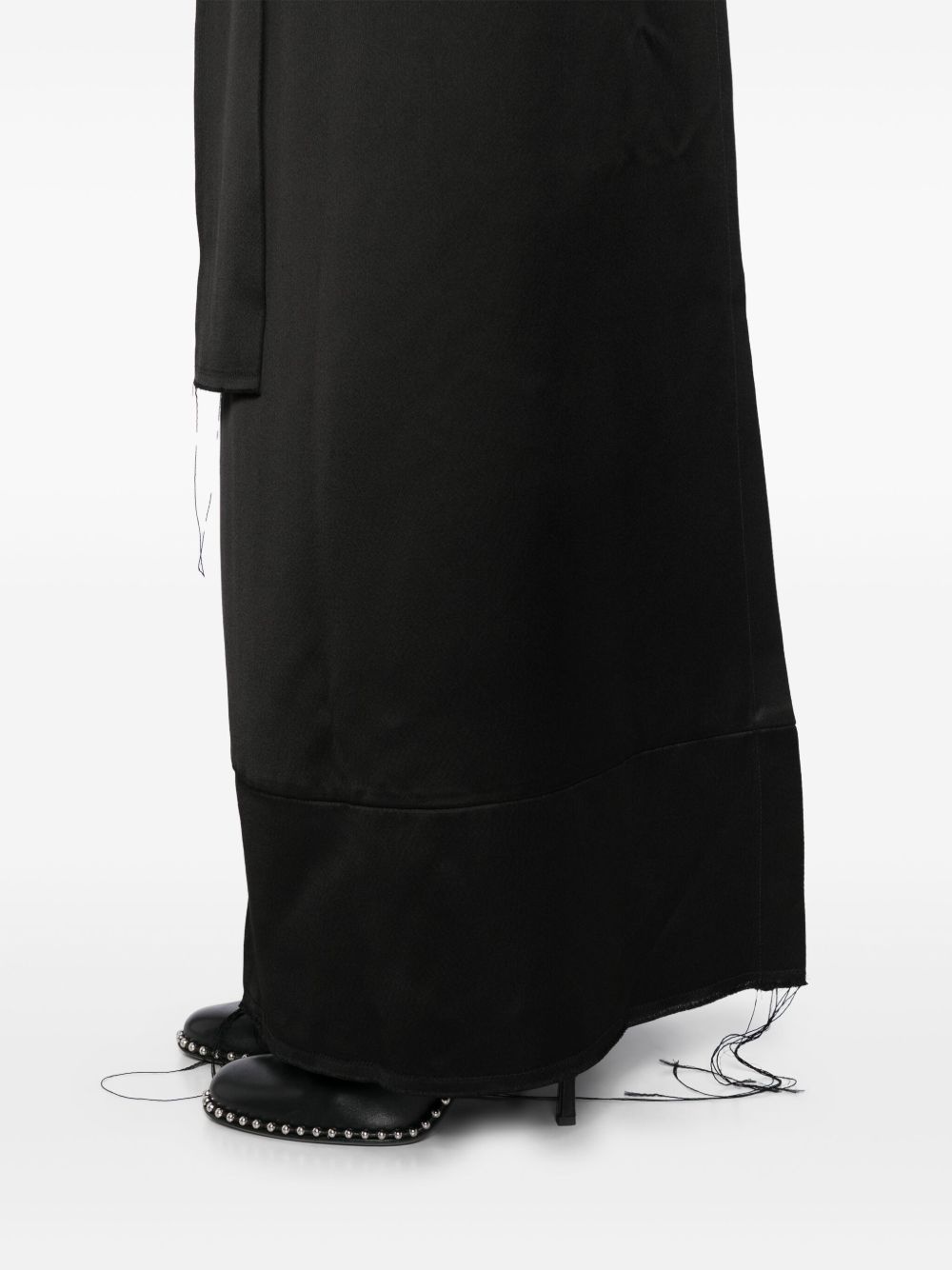 raw edge skirt - 5