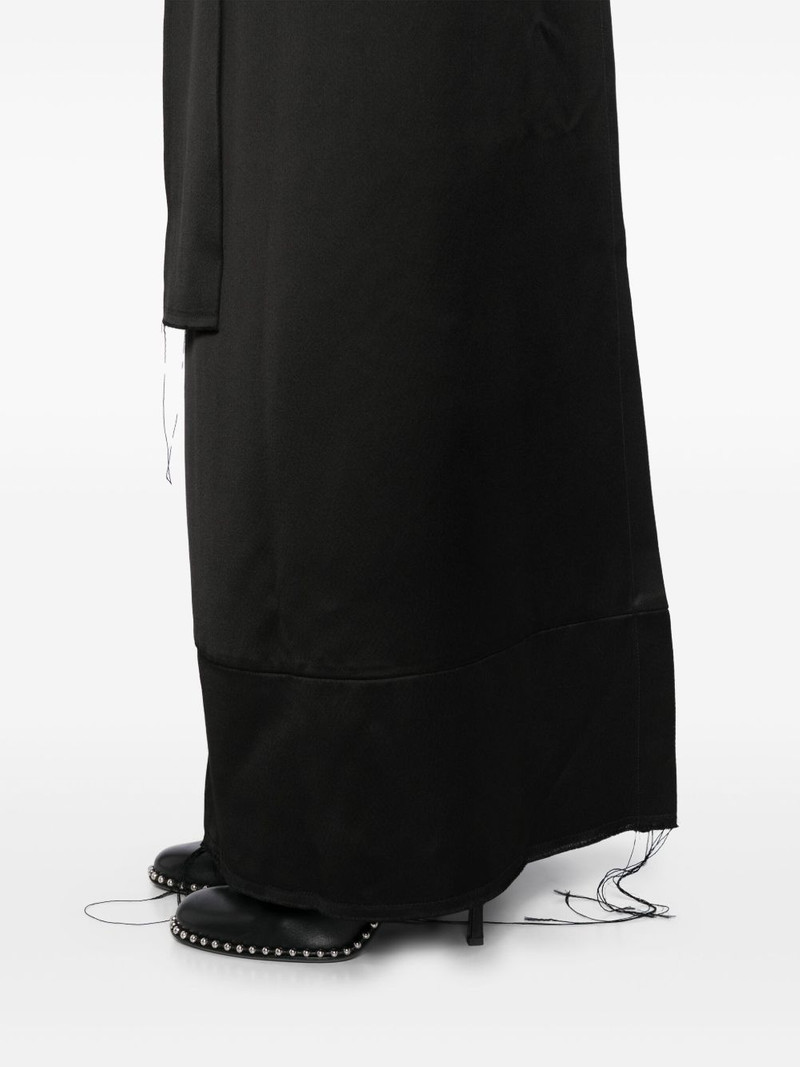 raw edge skirt 5