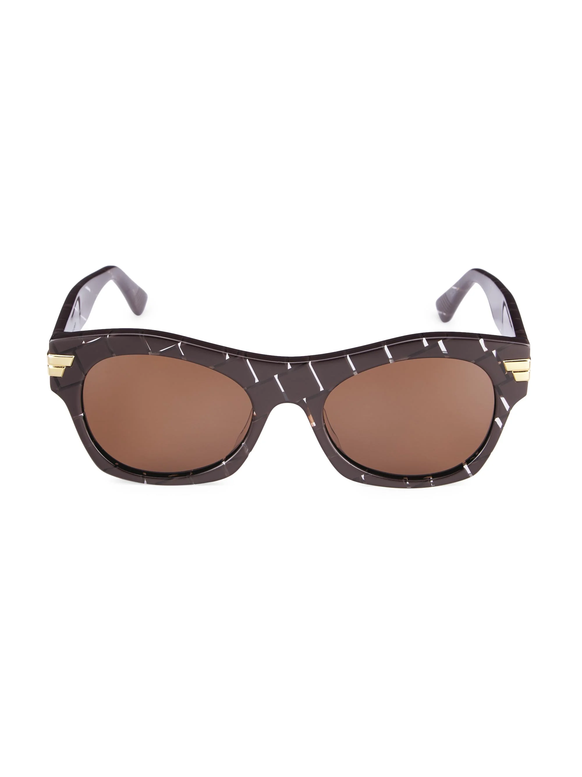 Women's Unapologetic 54MM Square Sunglasses - Brown - 1