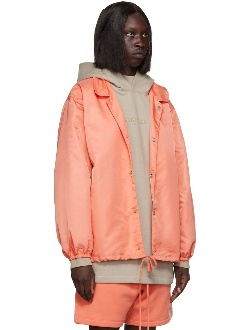 ESSENTIALS Pink Nylon Jacket outlook