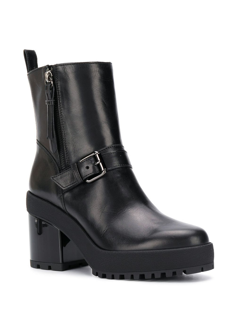 HOGAN buckled ankle boots outlook