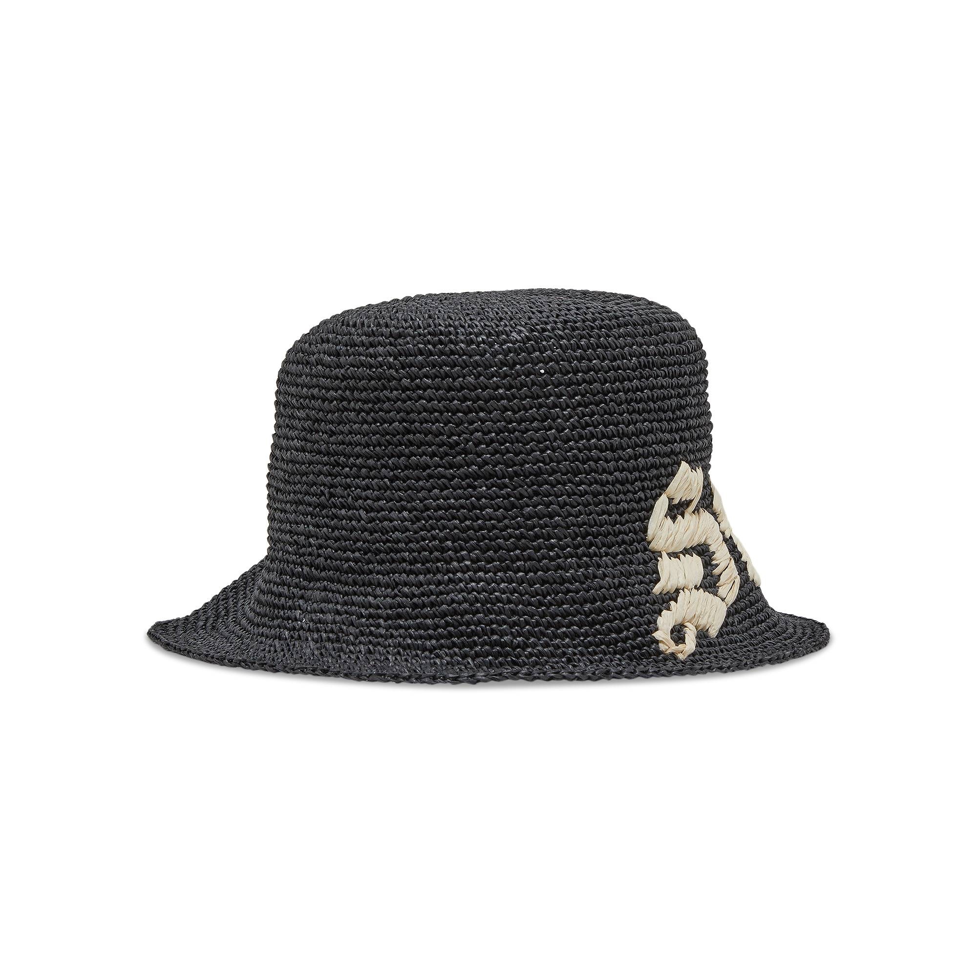 オンラインショップ supreme Old old english Black hat Logo straw