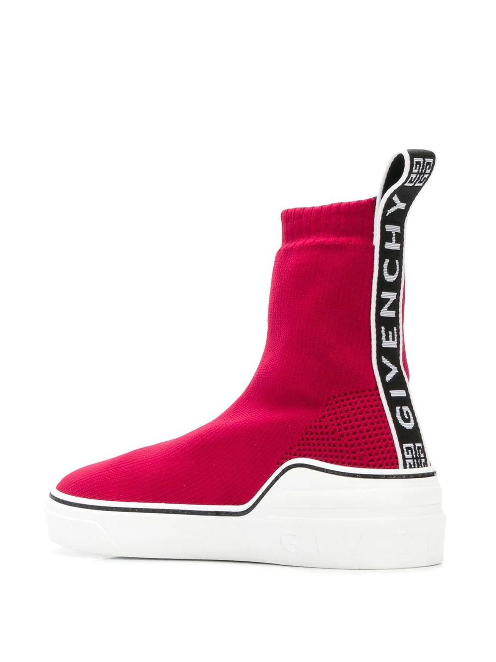 hi-top sock sneakers - 3