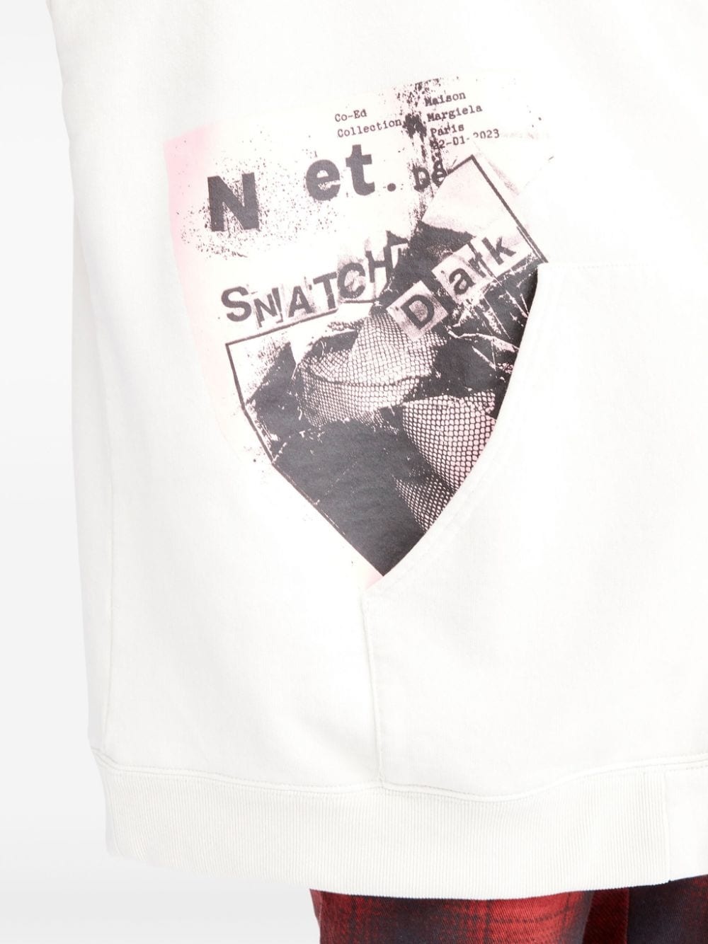 Invitation cotton zip hoodie - 5