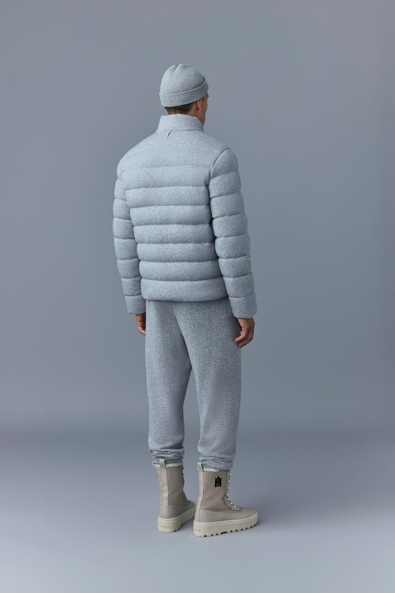 SCOTT Light down jacket with cashmere blend shell 4